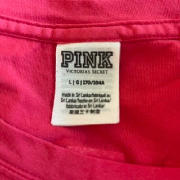 Pink ~ Victoira's Secret ~ Bright Salmon Long Sleeve Top - Picture 6 of 7